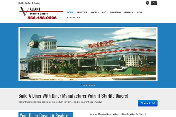 CleanBIZ theme site design template sample