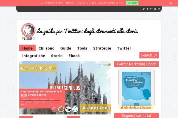 Storm theme site design template sample