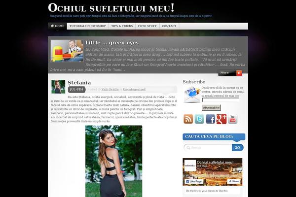 Site using Really Simple Share plugin