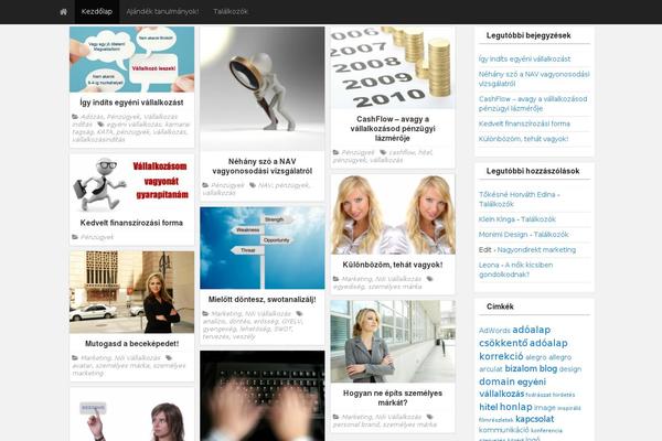 PR News theme site design template sample