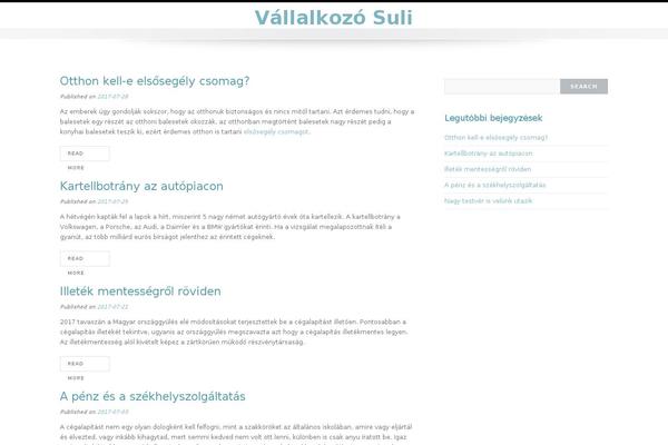 Emphasize theme site design template sample