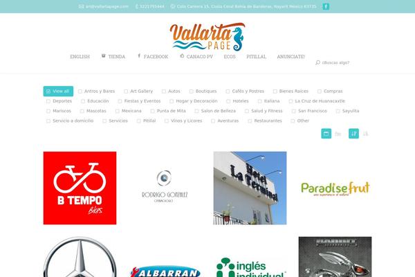 Armada theme site design template sample