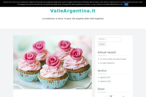 Easy Blog theme site design template sample
