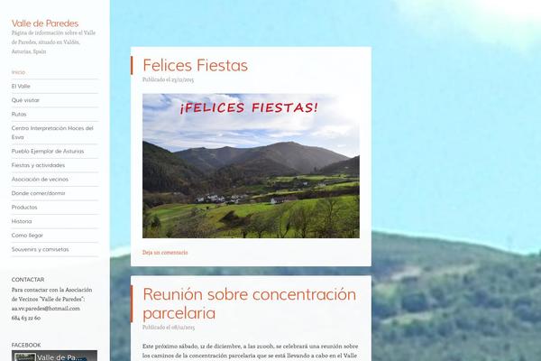 Confit theme site design template sample