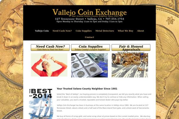 vallejocoin.com site used Total