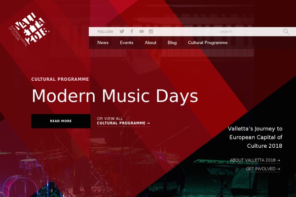 valletta2018.org site used V18