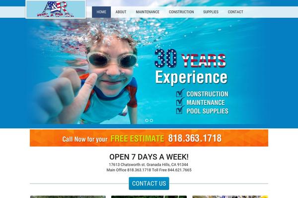 Patricia theme site design template sample