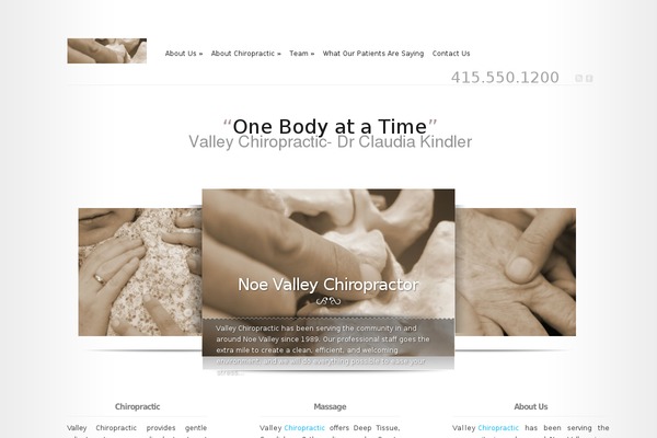 valleychiropracticsf.com site used Modest