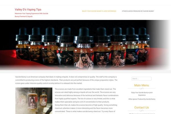 Brasserie theme site design template sample