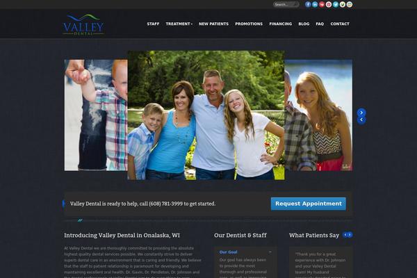 valleydental.us site used Unicorn