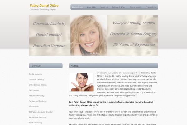 Twenty Twelve theme site design template sample