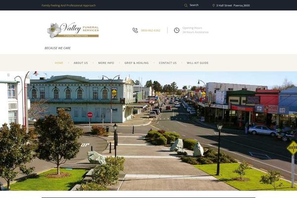 Beacon theme site design template sample