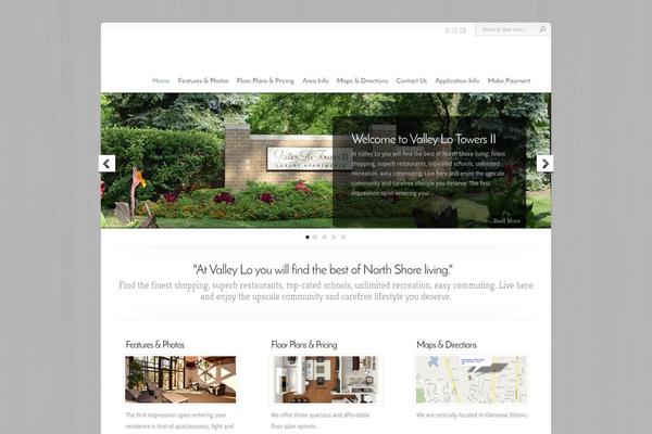 Chameleon theme site design template sample