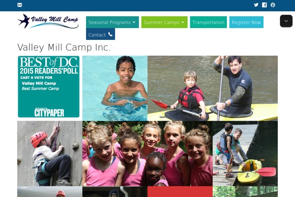 SevenHills theme site design template sample