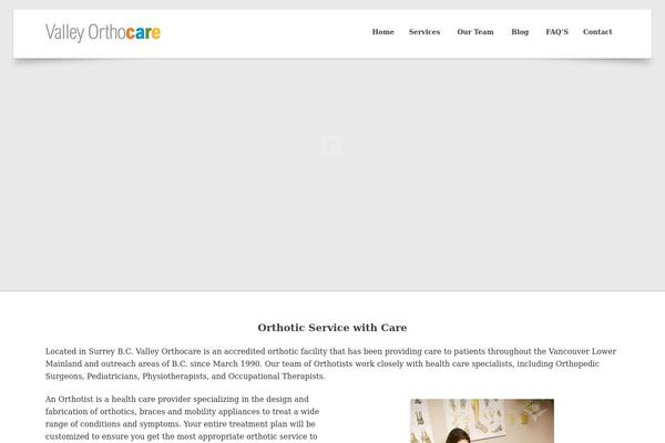 Moxie theme site design template sample