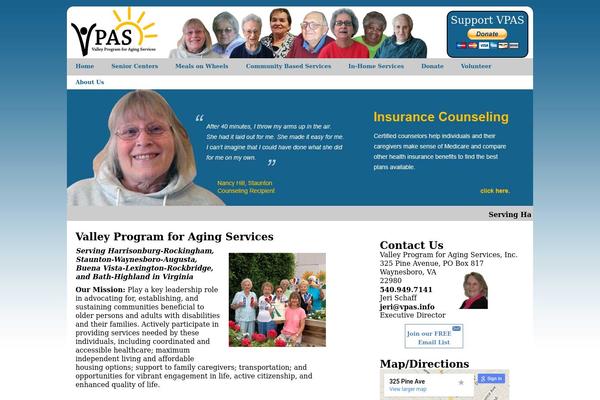 valleyprogramforagingservices.com site used Corporate 2.0