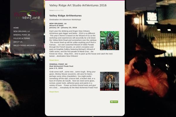 SmartScreen fullscreen responsive WordPress theme theme site design template sample