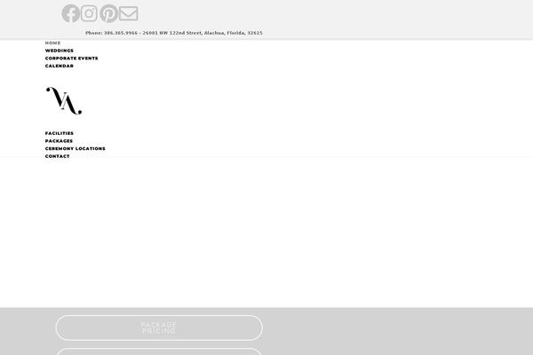 Site using Ocean-sticky-footer plugin