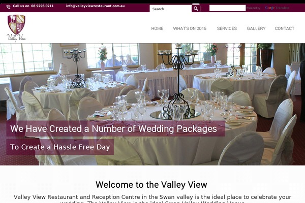 valleyviewrestaurant.com.au site used Businessgrowtheme