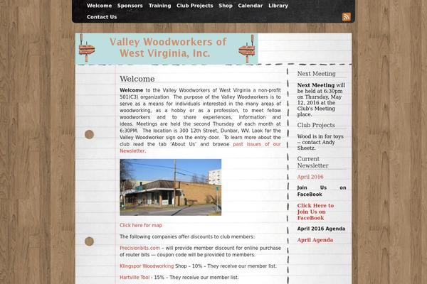 valleywoodworkers.org site used Desk