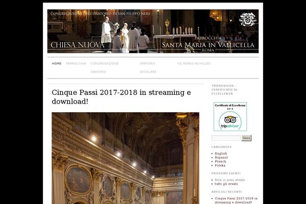 Brunelleschi theme site design template sample