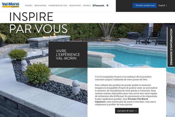 Bravad theme site design template sample