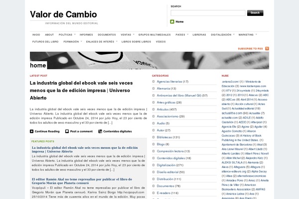 FastNews Light theme site design template sample