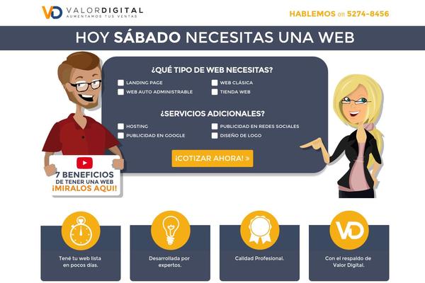 Vd theme site design template sample