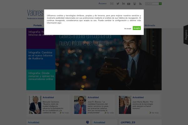 valoresdigital.es site used Kpmg-trends