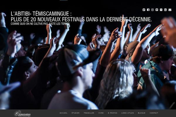 Site using Wordpress-social-stream plugin