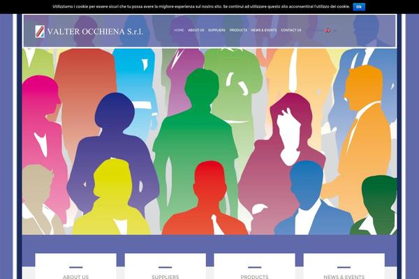 The Company theme site design template sample