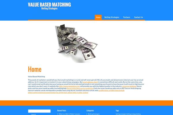 value-based-matching.com site used Orangi
