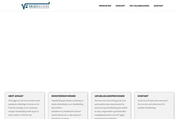 Blade theme site design template sample