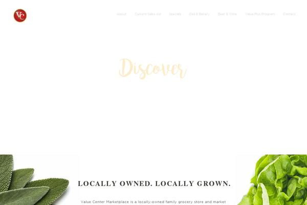 Fresh theme site design template sample