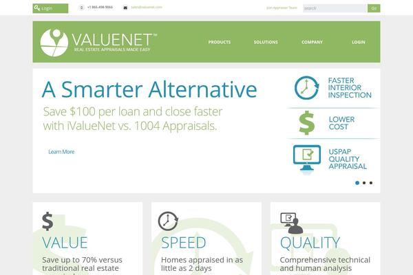 valuenet.com site used Theme44910