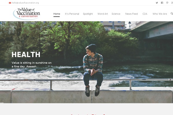 Shadow theme site design template sample