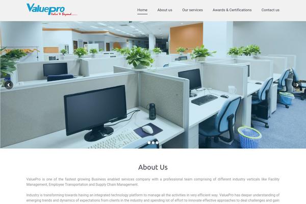 valuepro.co.in site used Global Logistics