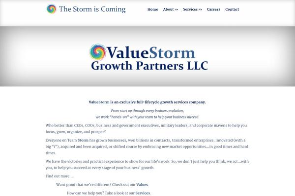 Fable theme site design template sample