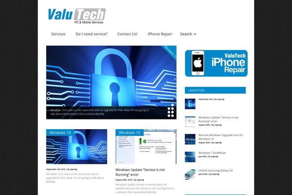 Gonzo theme site design template sample