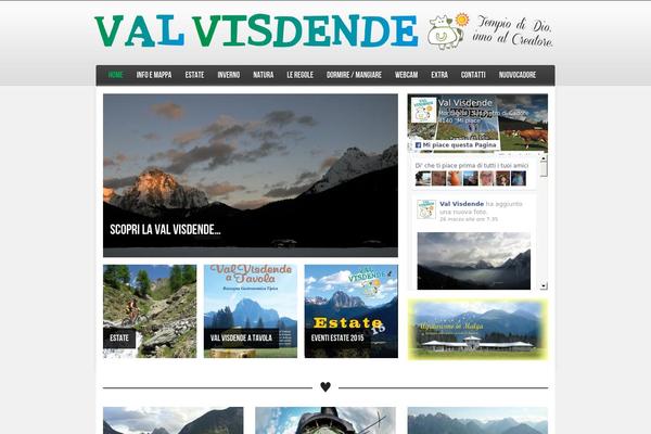 Morning theme site design template sample