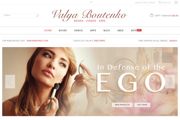 Site using Crafty Social Buttons plugin