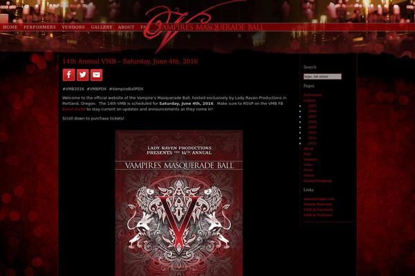 Blank2r theme site design template sample