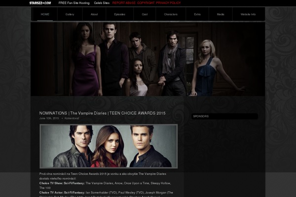 Piano Black theme site design template sample