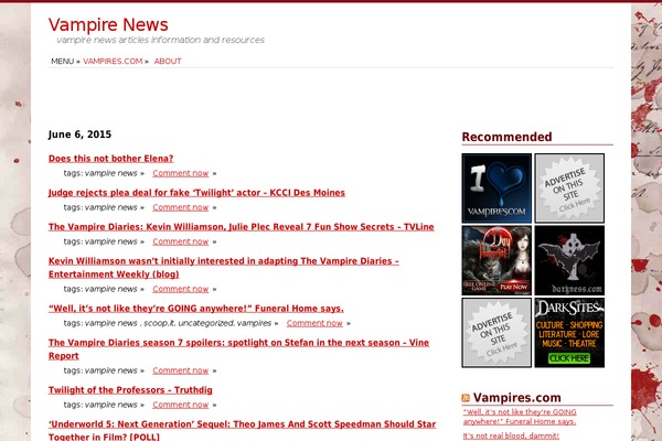 Site using Autoblogged plugin