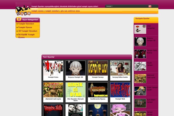 vampiroyunlari.com site used Oyun Kenti