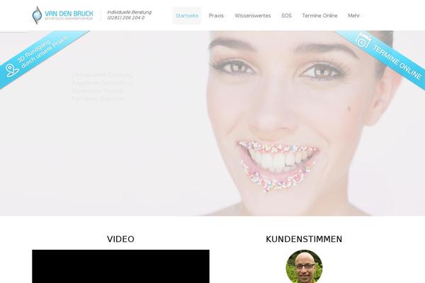 Site using Metro-visual-builder plugin