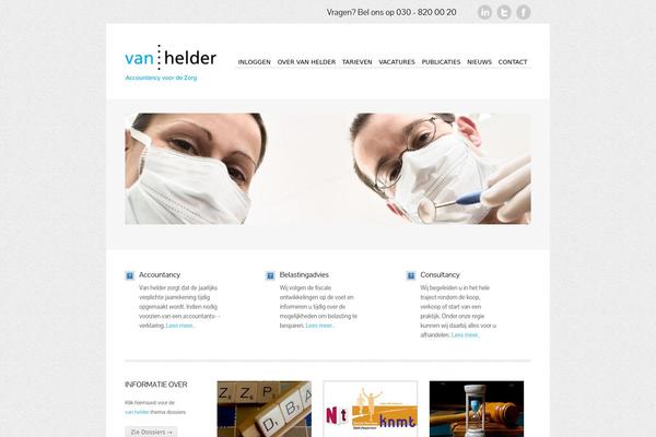 Handerson theme site design template sample