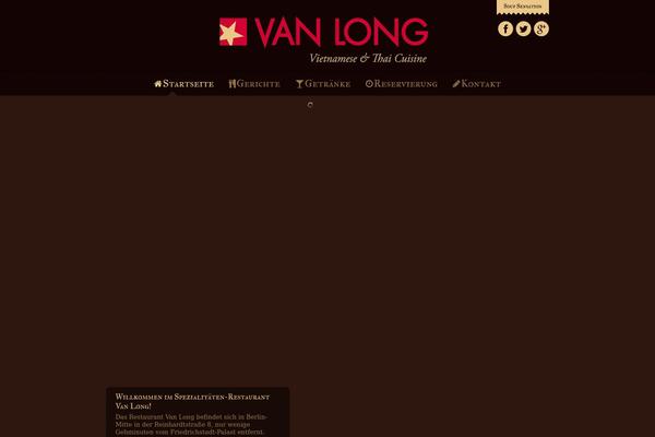 Dine & Drink theme site design template sample