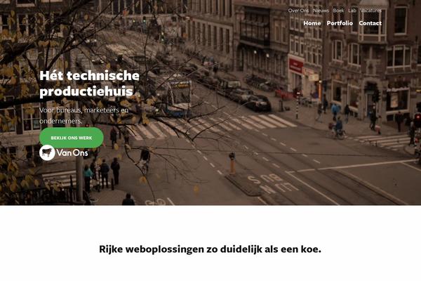 Vo-theme theme site design template sample