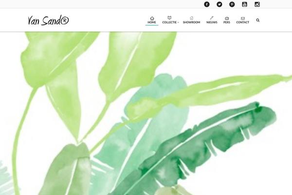 Ample theme site design template sample